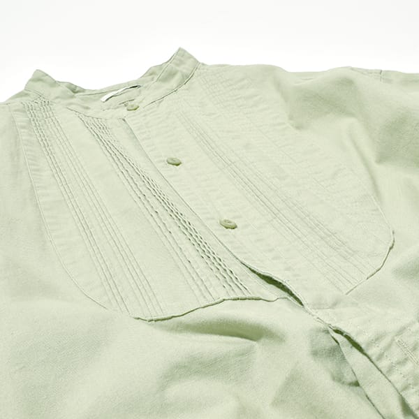 LENO リノ PIN TUCK DRESS ピンタックドレス シャツ ワンピース ドレス