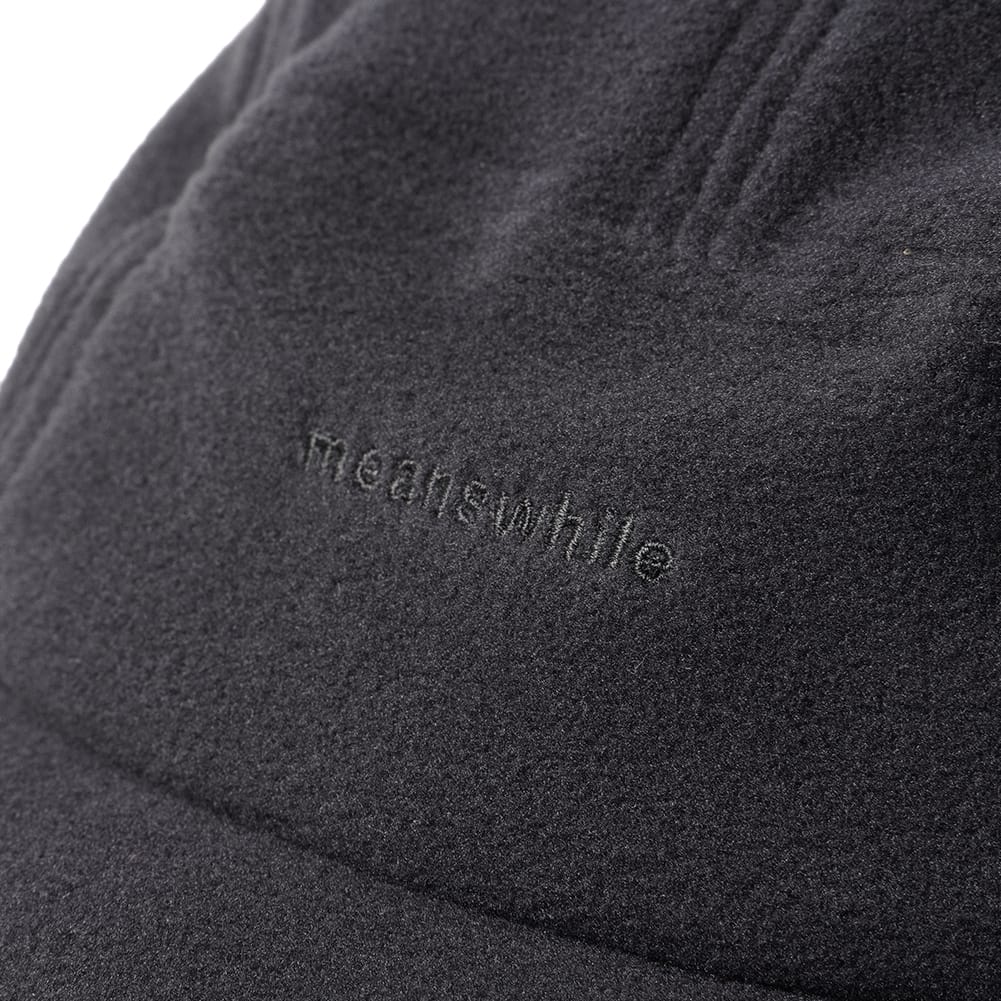 meanswhile ミーンズワイル POLARTEC FLEECE COVER CAP ポーラテック フリース カバー キャップ ジェットキャップ MW-HT22203 LAMP BLACK BROWN NAVY