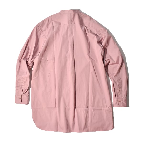 【サイズ交換往復送料無料対象】LENO リノ BAND COLLAR SHIRT バンドカラーシャツ ユニセックス